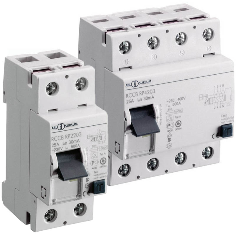 Altech RP Series Din Rail Ground Fault Breakers